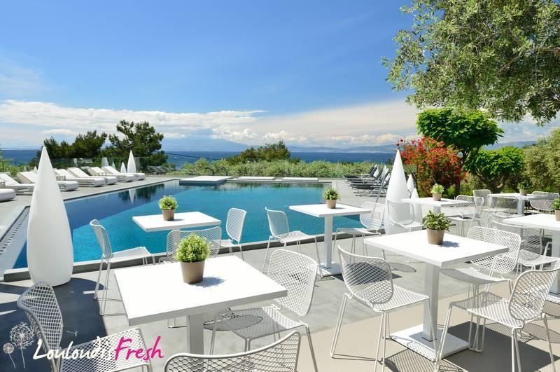 Aparthotel Louloudis Fresh-Adults Only Skala Rachoni  Exterior foto