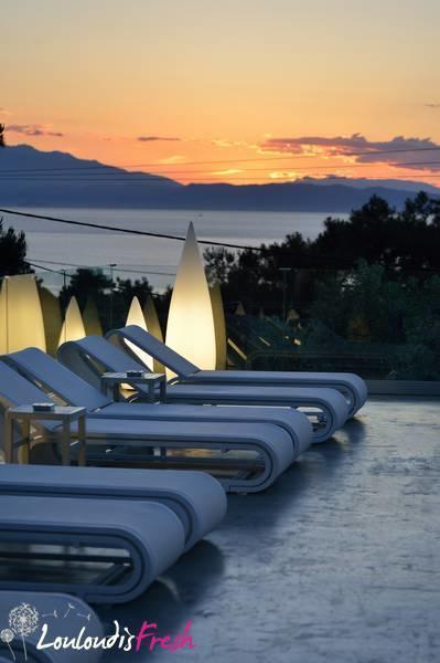 Aparthotel Louloudis Fresh-Adults Only Skala Rachoni  Exterior foto